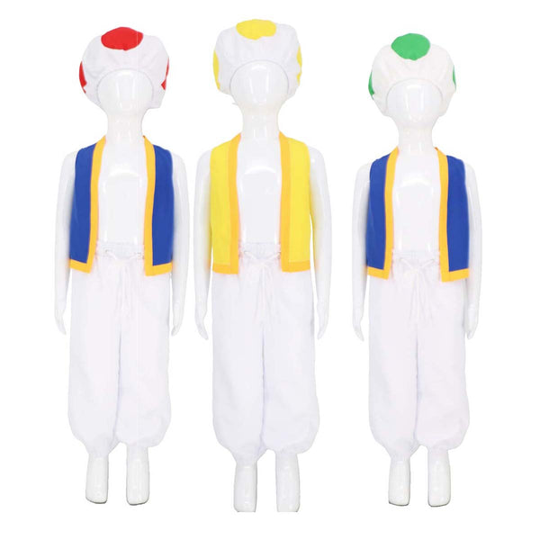 Kid Adult Super Brothers Cosplay Full Set Men Adult Toad Costume with Hat DISP-021