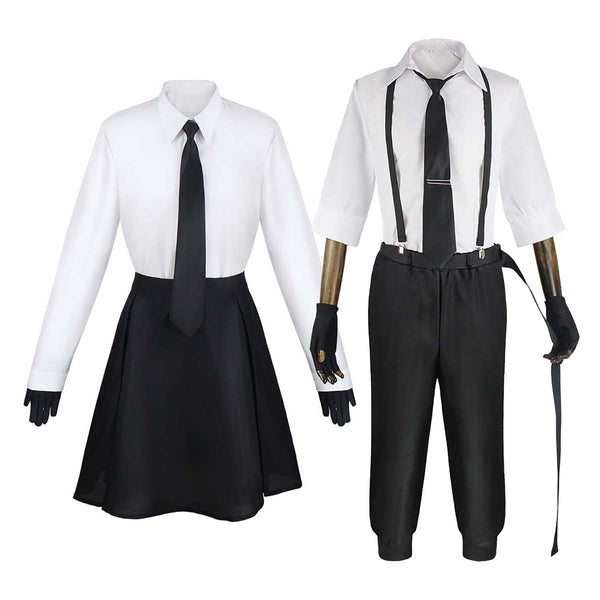 Anime Bungo Stray Dogs Akiko Yosano Kostum Cosplay School Uniform Set Costume FCGD-018