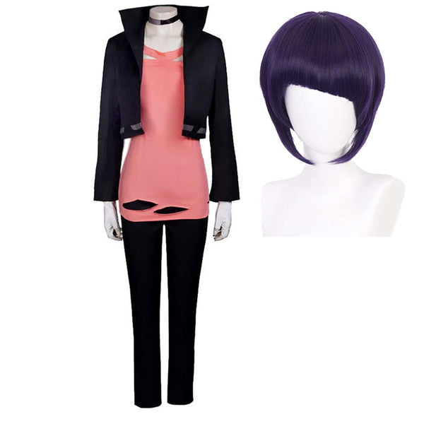 Anime My Hero Academy  Jiro Kyoka Cosplay Costume For Women With Wig Full Set