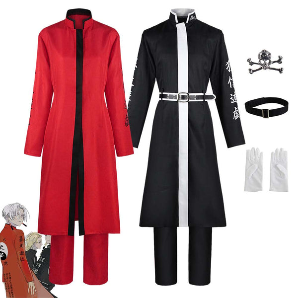 Halloween Party Tokyo Revengers Cosplay Kurokawa Izana Haitani Uniform Set FCGD-012