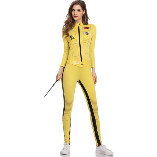 Halloween Adult Kill Bill The Bride Beatrix Kiddo Cosplay Costume RMOV-012