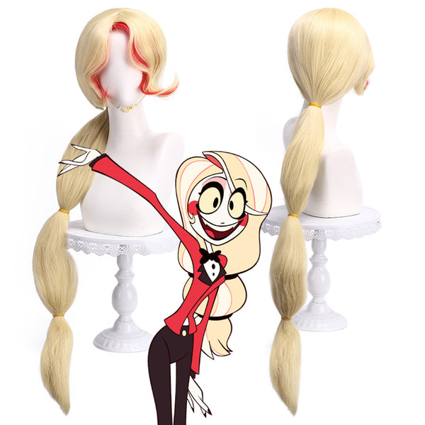 Game Hazbin Charlie Momningstar Cosplay Wig AOKG-010