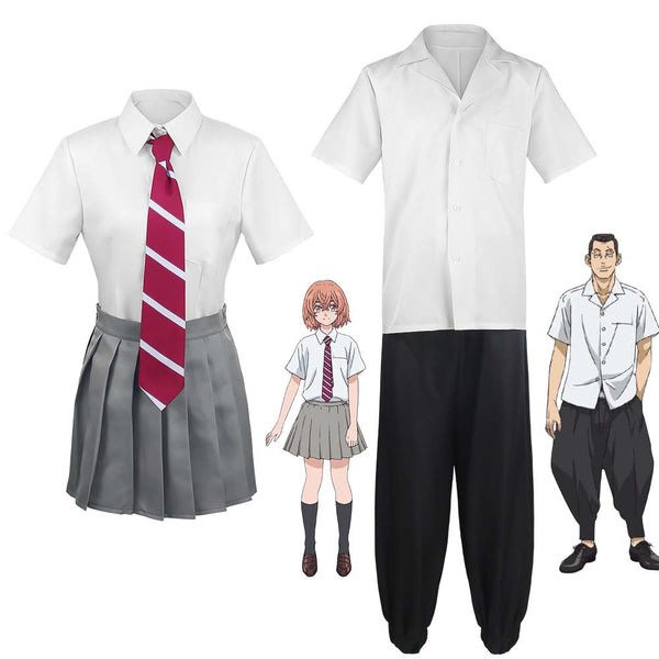 Tokyo Revengers Hinata Tachibana Cosplay Costume JK School Uniform FCGD-012