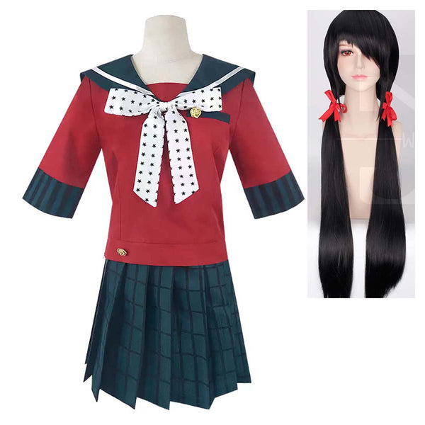 Anime Danganronpa Harukawa Maki School Girls Uniform Set Cosplay Costume GAHC-011