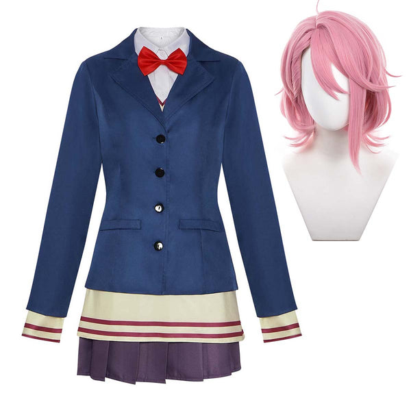 Anime Dandadan Cosplay Aira Shiratori Costume Jk School Uniform Dress FCGD-026