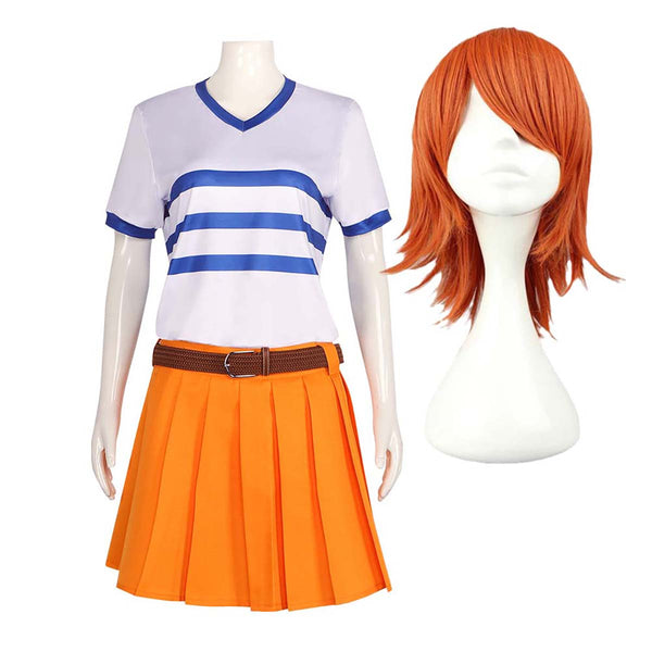 Halloween Party Women Nami Cosplay Costume Anime Uniform AOKG-008