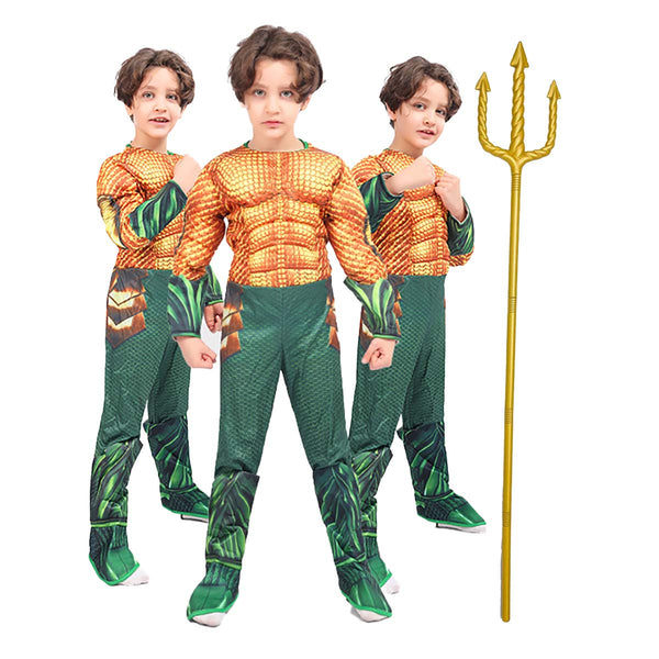 Superhero Aquaman Costume For Kids TRAD-011-9