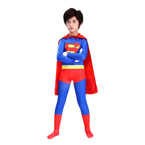 DC Comics Superman Costume For Kid Adult DCMO-007