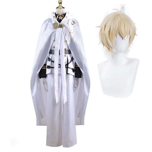 Anime Seraph of the end Mikaela Hyakuya Cosplay Costumes Suit Sets FCGD-014