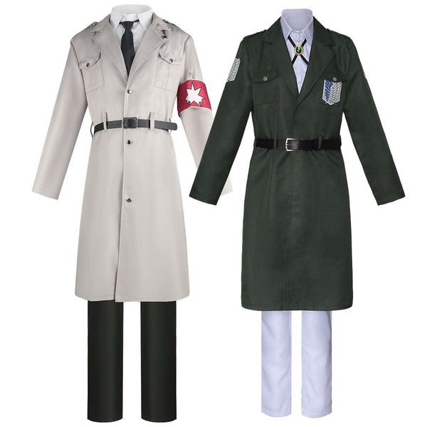 Attack on Titan Cosplay Investigation Corps Cloak Uniform Costumes for Women Men FCGD-011