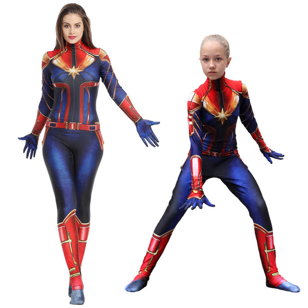 Super Hero Girl Women's Captain Marvel Costume DCMO-008