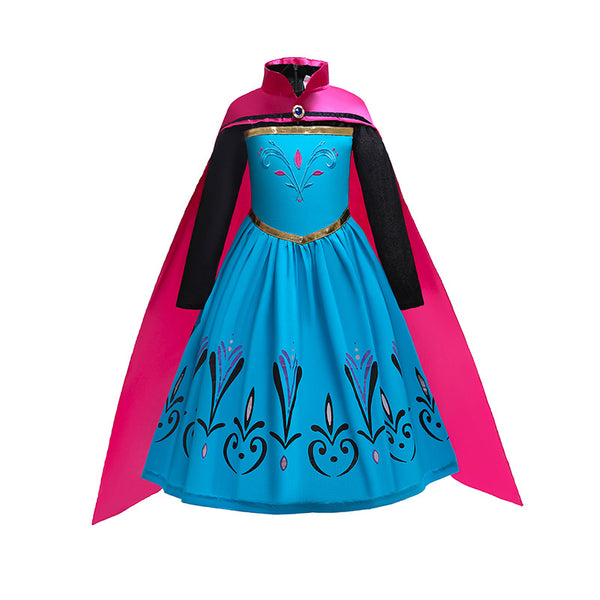 Halloween Party Princess Anna Coronation Costume DISP-013