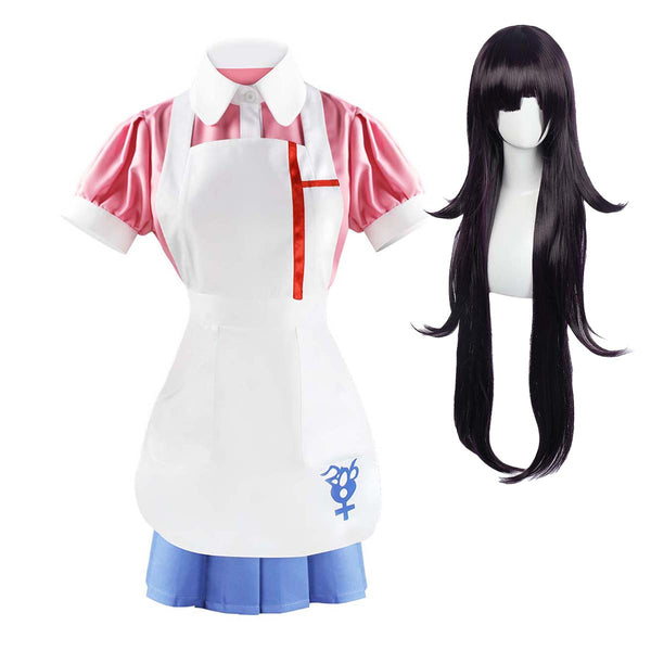 Japanese Anime Danganronpa Cosplay Mikan Tsumiki Costume GAHC-011