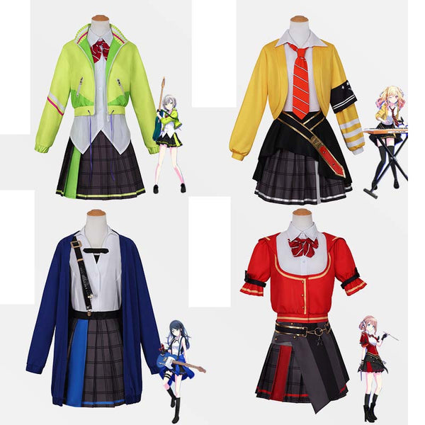 Project Sekai Colorful Stage Cosplay Tenma Saki Hinomori Shiho Hoshino Ichika Mochizuki Honami Leo/need Cosplay Costume GAHC-015