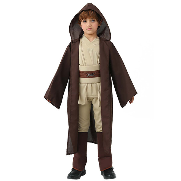 Halloween STAR WARS Boys Hooded Cape Jedi Knight Costume DISN-006