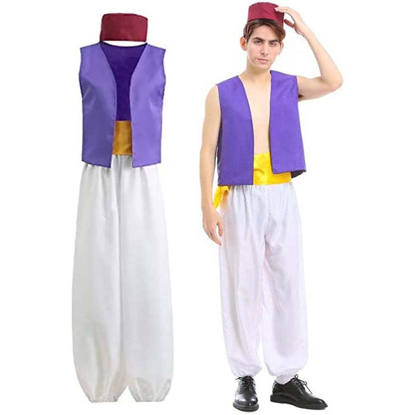 Aladdin Men’s Arab Prince Costume Suits DISP-009