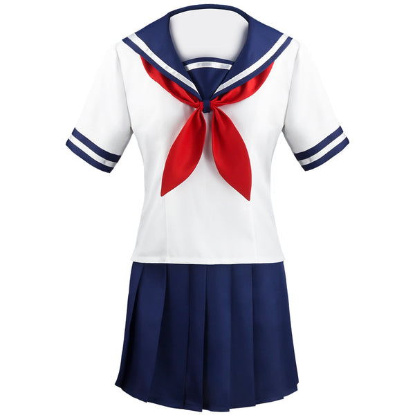 Women Anime Yandere Simulator Ayano Aishi Yandere Chan Cosplay Costume School Uniform