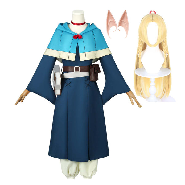 Women Cute Anime Delicious in Dungeon Cosplay Marcille Donato Costume FCGD-040