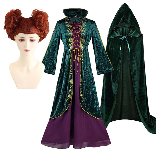 Halloween Adult Winifred Sanderson Hocus Pocus Costume DISN-003