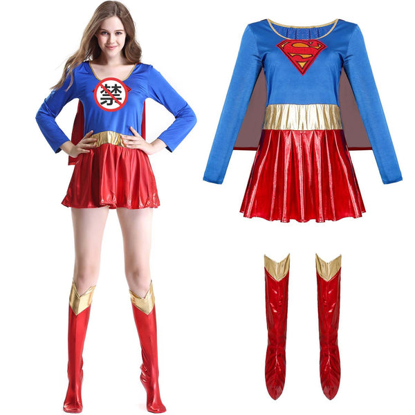 Halloween Supergirl Woman Costume DCMO-007