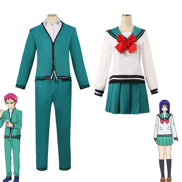 Anime Saiki Kusuo The Disastrous Life K.-Nan Cosplay Teruhashi Kokomi Cosplay School Uniform Custome FCGD-031