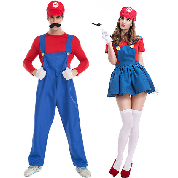 Disguise mens Super Mario Mario Bros Costume With Hat and Mustache DISP-021