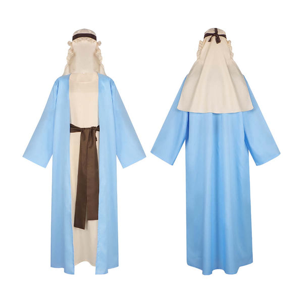 Biblical Saint Joseph Costume Jesus Robe Fancy Dress Sherherd Costume For Adult