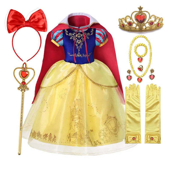 Top Quality Disney Snow White Costume for Girls DISP-003